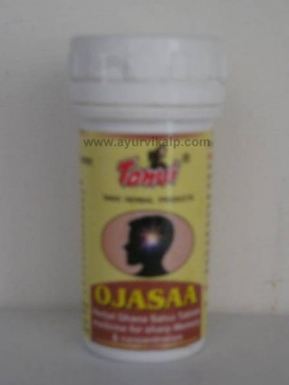 OJASAA Tanvi Herbal, 30 Ghana Satva Tablets, For Sharp Memory & Concentration